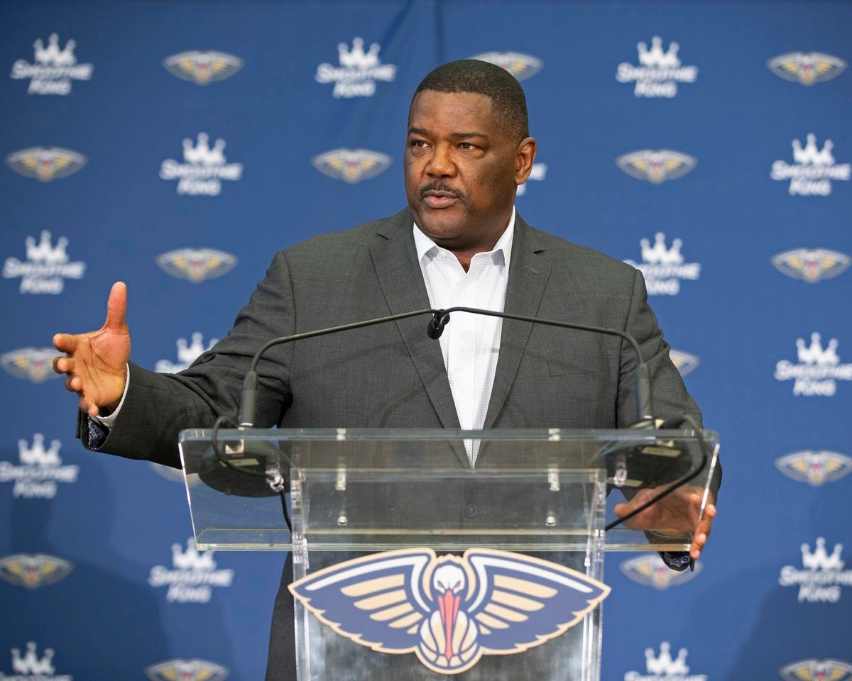 New Orleans Pelicans Introduce Joe Dumars Press Conference