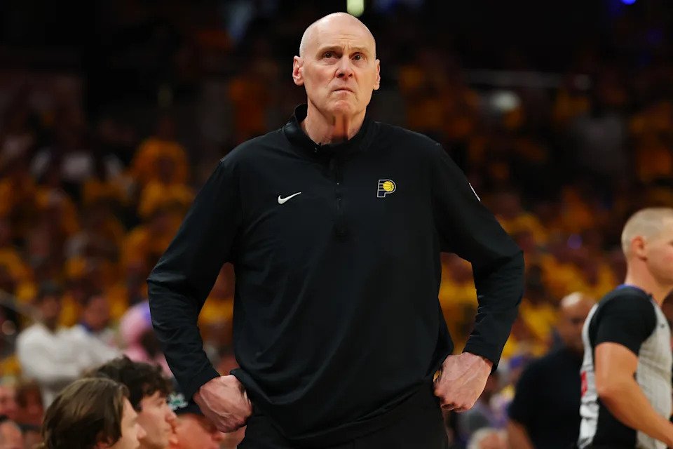 Rick Carlisle found some extra motivation for the Pacers ahead of Game 7. (Photo by Gregory Shamus/Getty Images)