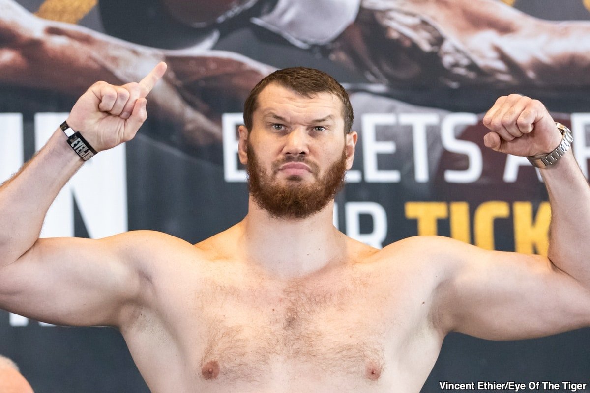 Image: Christian Mbilli 167.7 vs. Maciej Sulecki 167.7 - Weigh-in Results for Friday