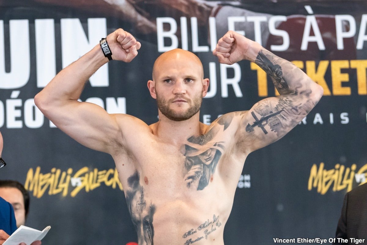 Image: Christian Mbilli 167.7 vs. Maciej Sulecki 167.7 - Weigh-in Results for Friday