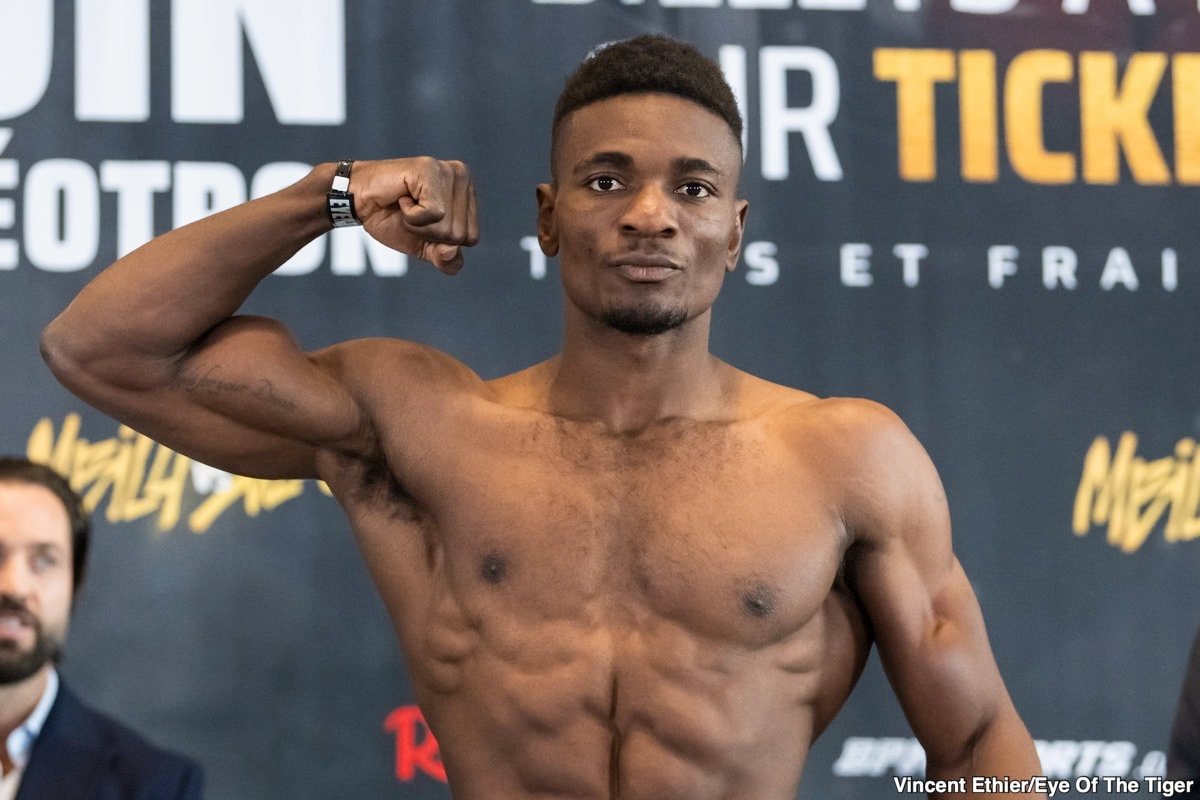 Image: Christian Mbilli 167.7 vs. Maciej Sulecki 167.7 - Weigh-in Results for Friday