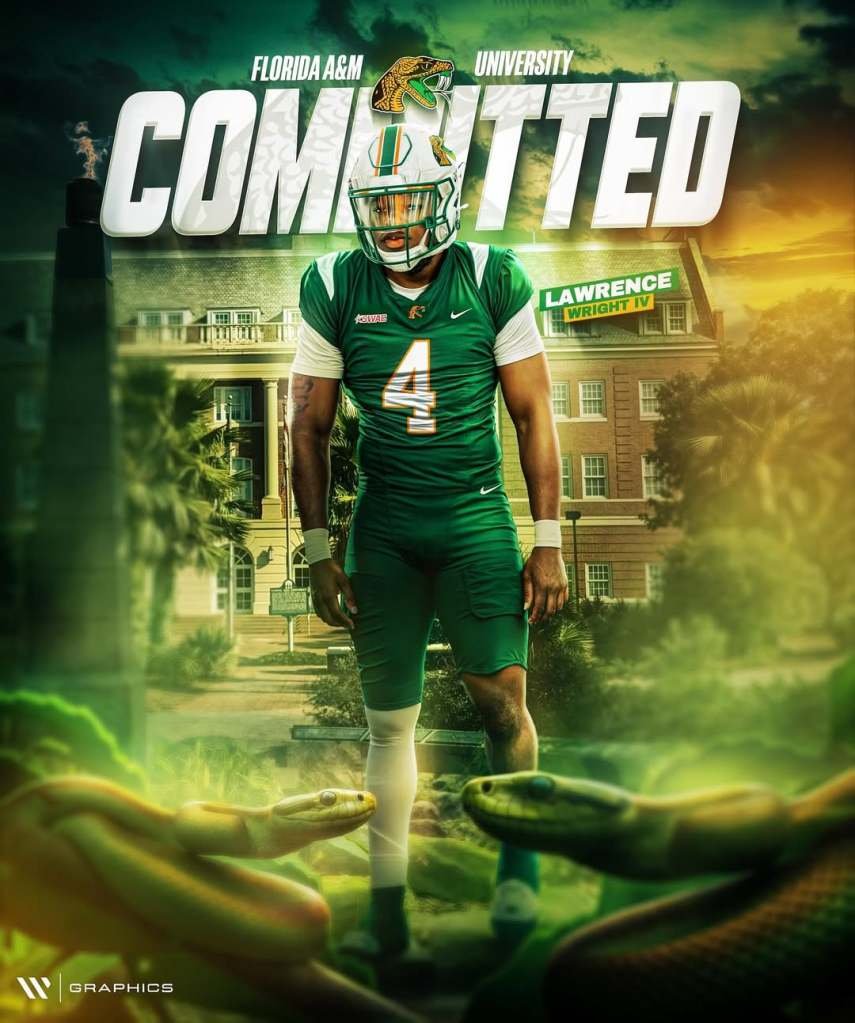 Florida Gators HBCU FAMU Lawrence Wright